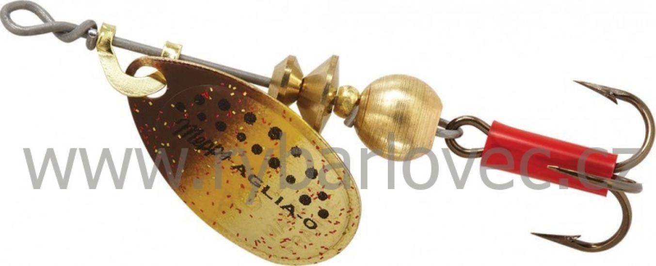 Mepps aglia micropigments brown trout hnědá 0/2,5g